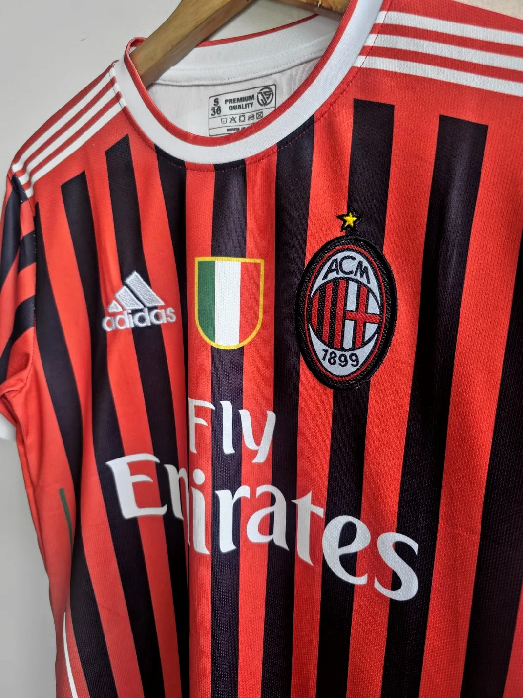 AC MILAN RETRO 2011-12 HOME KIT IBRAHIMOVIC