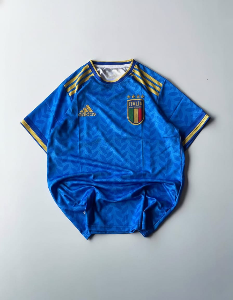 ITALY 2026 HOME KIT CHIESA (EMBROIDERY LOGOS)