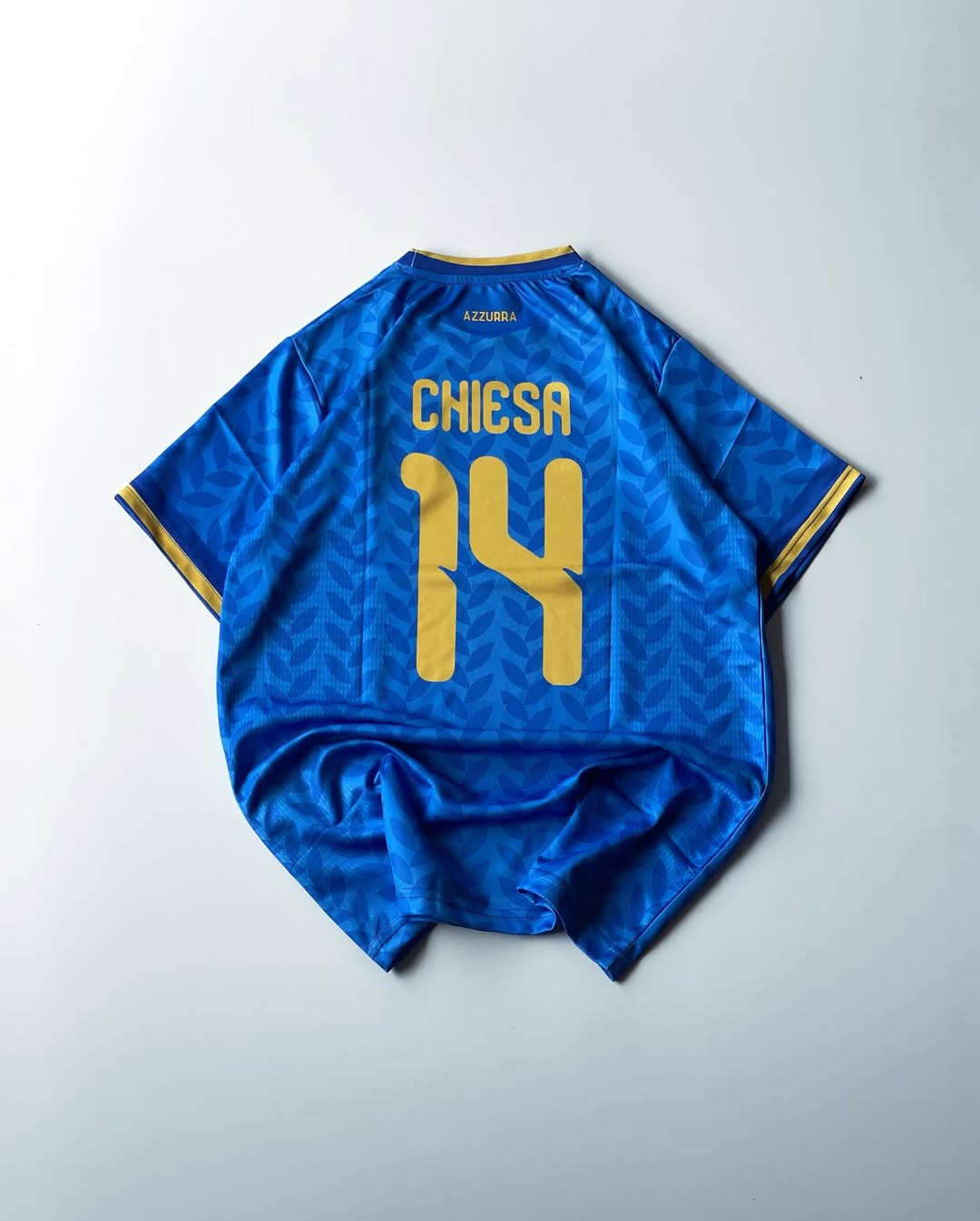 ITALY 2026 HOME KIT CHIESA (EMBROIDERY LOGOS)