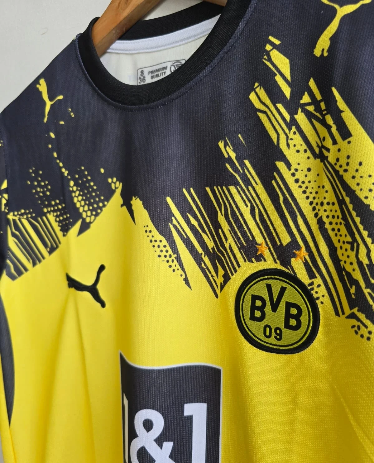 BORUSSIA DORTMUND 2025-26 HOME (EMBROIDERY LOGO)