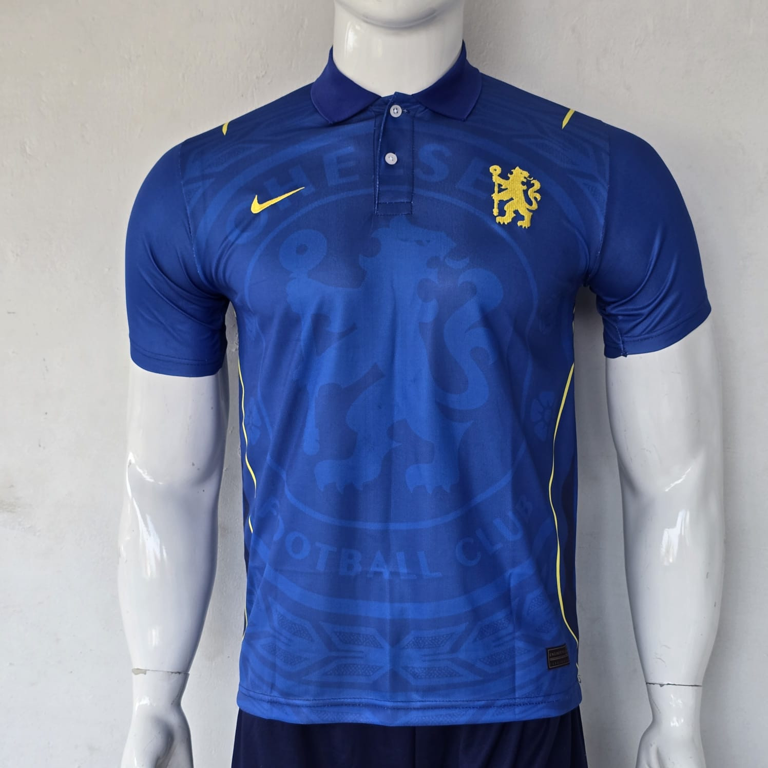 CHELSEA 2026-27 HOME KIT COLLAR (EMBROIDERY LOGOS)