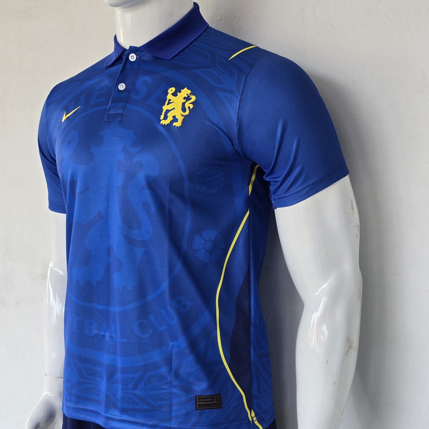 CHELSEA 2026-27 HOME KIT COLLAR (EMBROIDERY LOGOS)