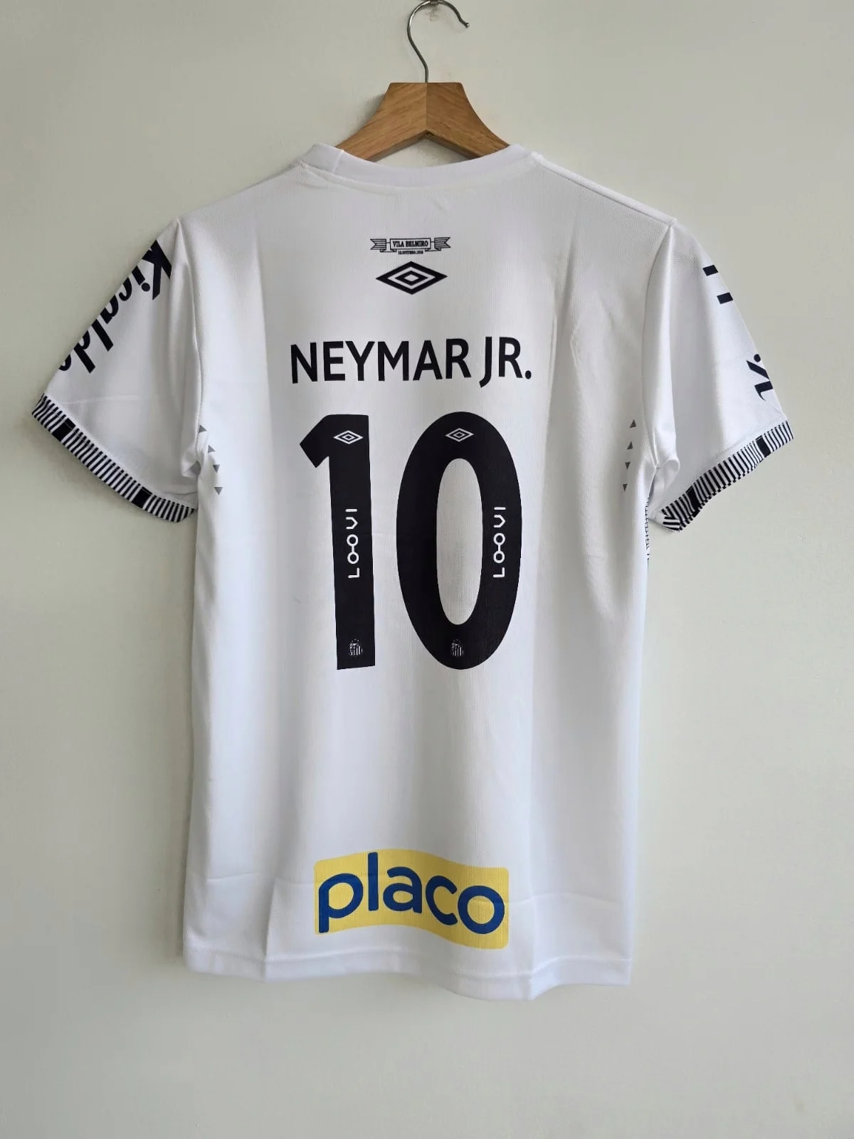 SANTOS FC 2024-25 HOME NEYMAR ( EMBROIDERY LOGOS)