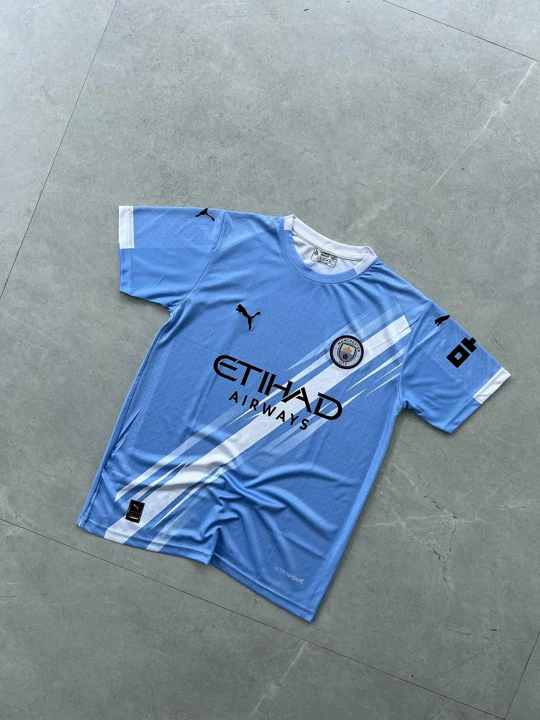 MANCHESTER CITY 2025-26 HOME HAALAND (EMBROIDERY LOGO)