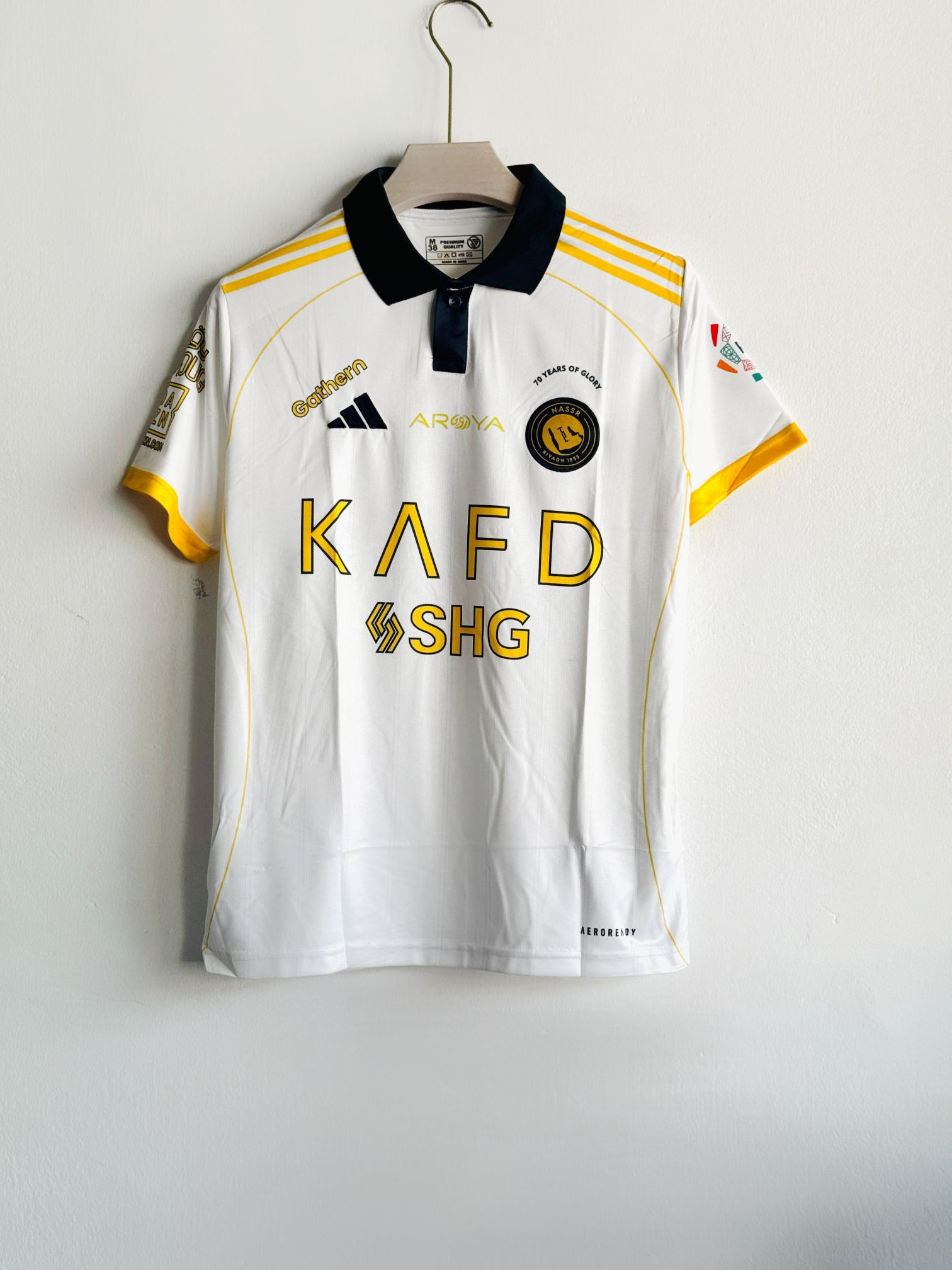 AL NASSR 2025-26 THIRD KIT COLLAR RONALDO (EMBROIDERY LOGOS)