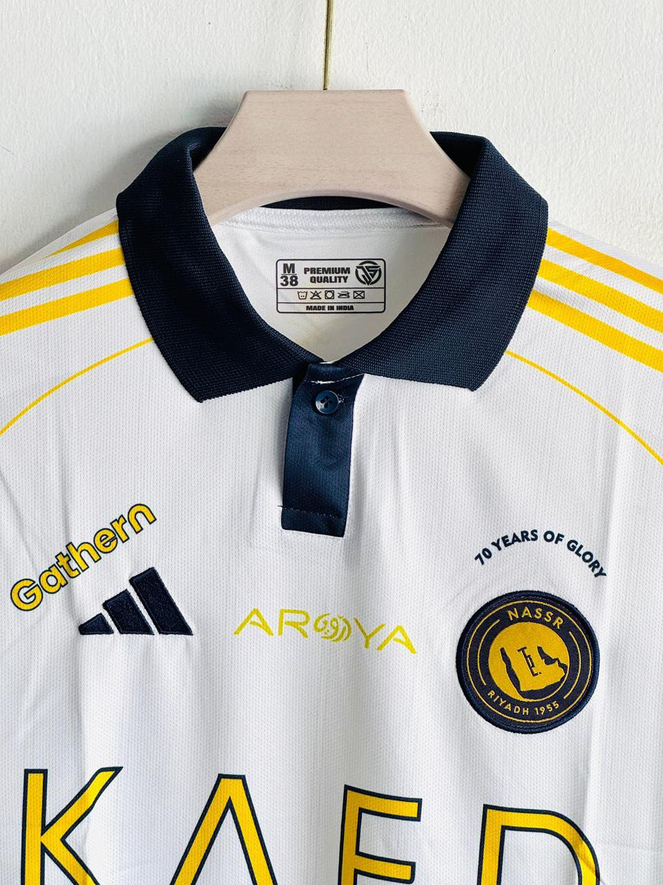 AL NASSR 2025-26 THIRD KIT COLLAR RONALDO (EMBROIDERY LOGOS)