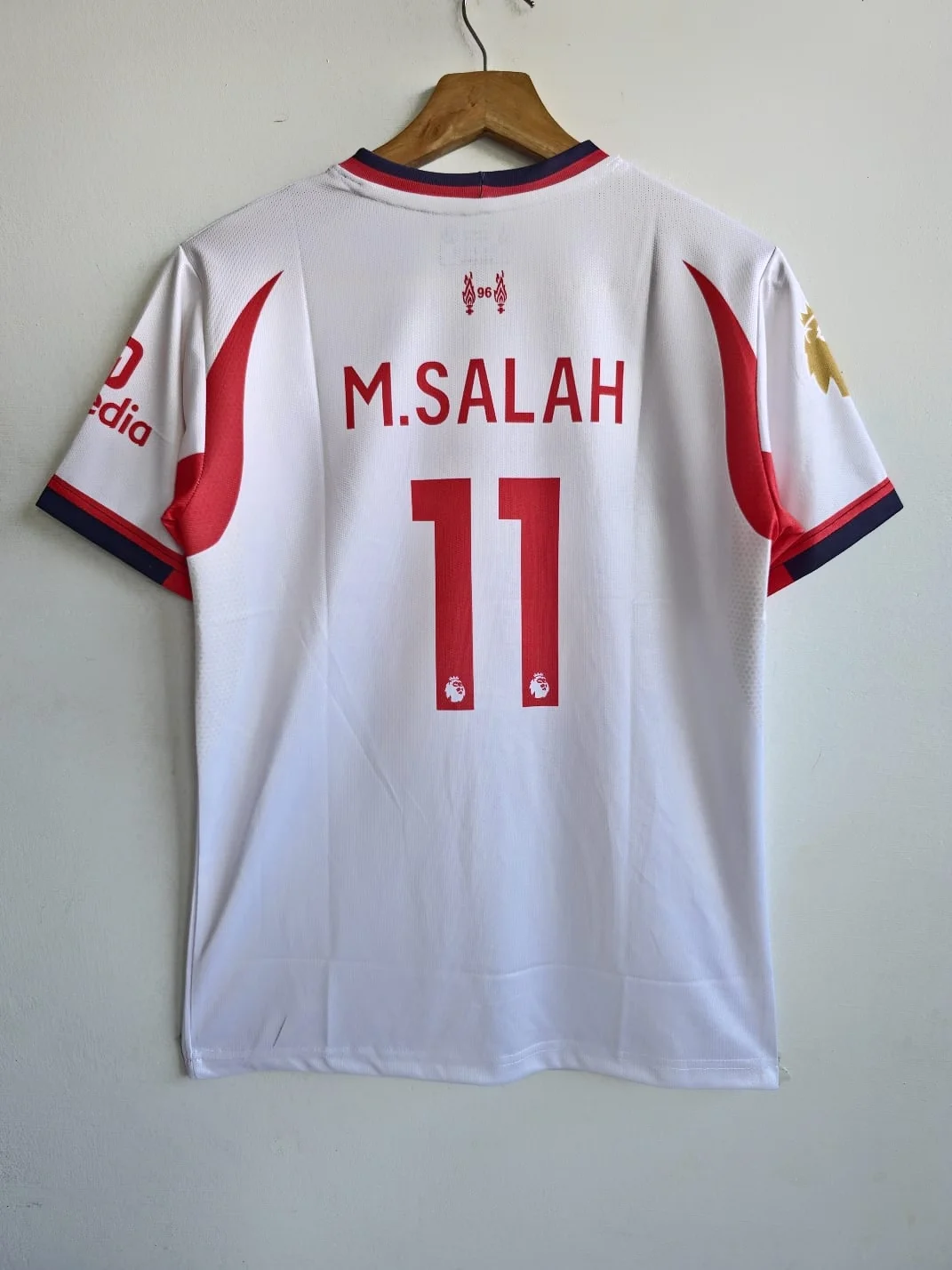 LIVERPOOL 2025-26 AWAY KIT SALAH (EMBROIDERY LOGOS)
