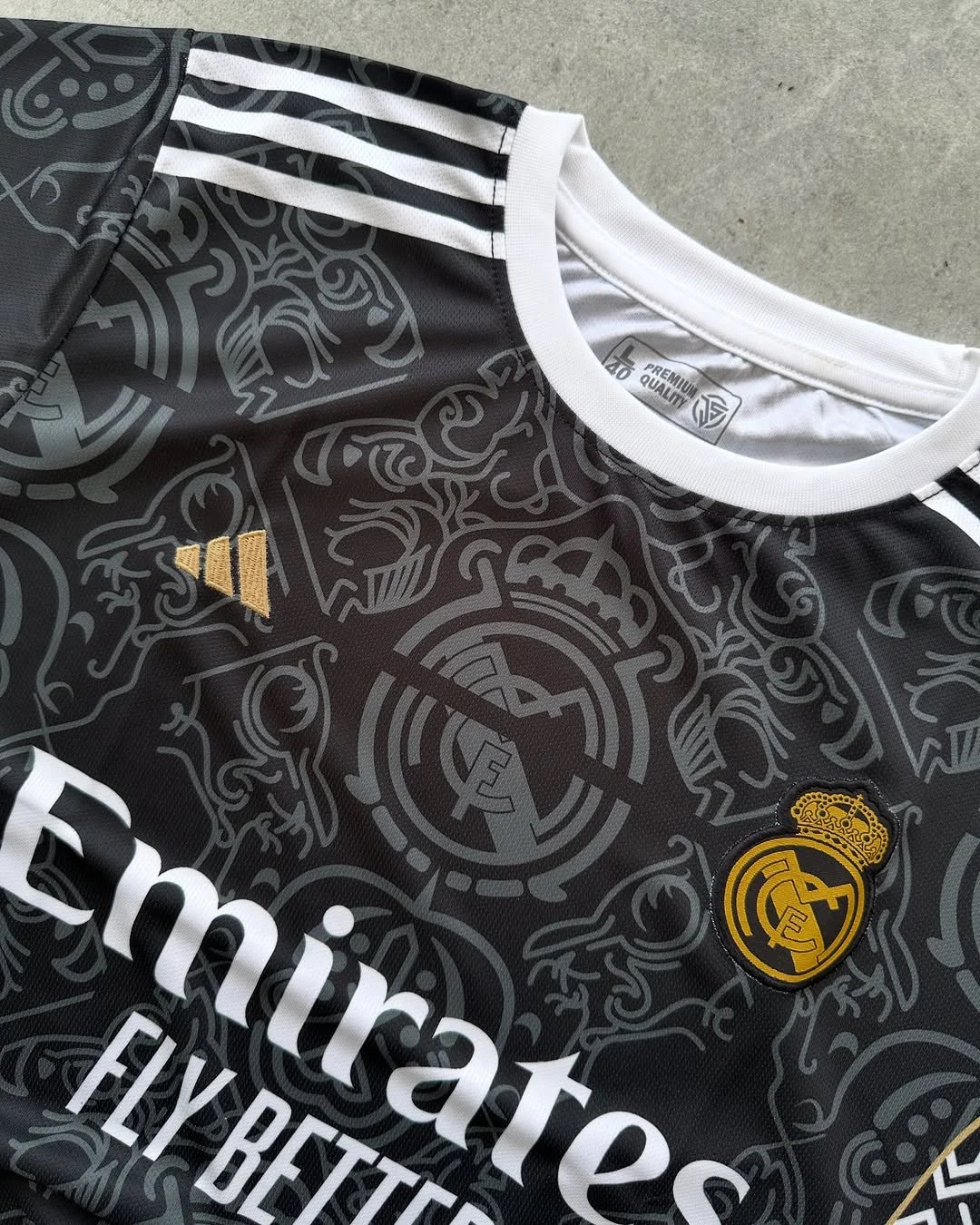 REAL MADRID SPECIAL EDITION (  EMBROIDERY LOGO )