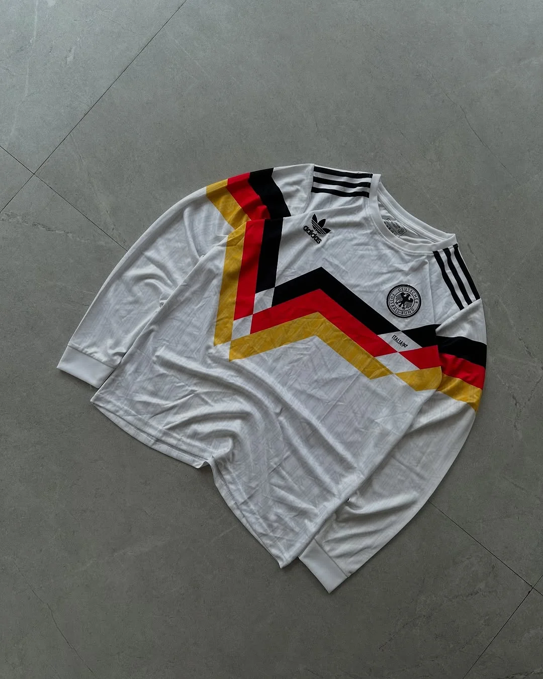 GERMANY RETRO 1988-90 HOME FULL SLEEVE (EMBROIDERY LOGOS)
