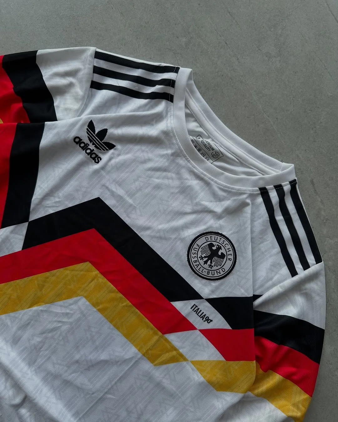 GERMANY RETRO 1988-90 HOME FULL SLEEVE (EMBROIDERY LOGOS)