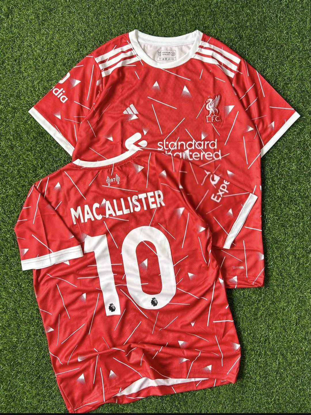 LIVERPOOL 2026-27 HOME KIT MAC ALLISTER (EMBROIDERY LOGOS)