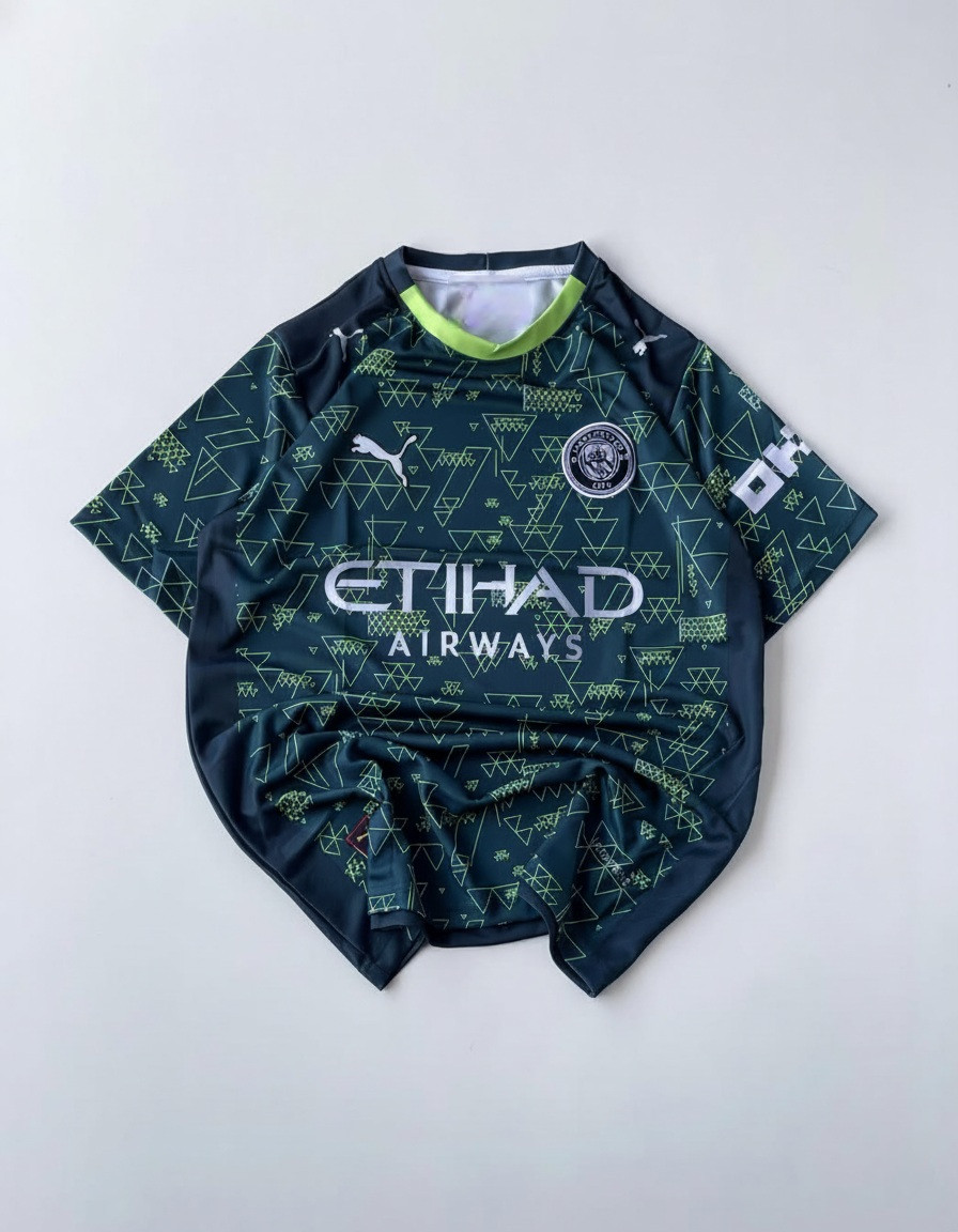 MANCHESTER CITY 2025-26 4TH KIT HAALAND (EMBROIDERY LOGO)