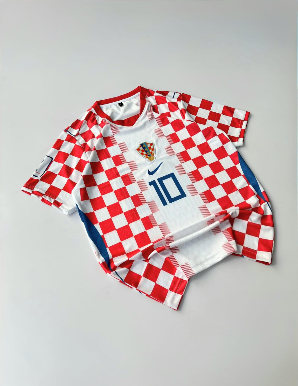 CROATIA 2026 WORLD CUP HOME KIT MODRIC (EMBROIDERY LOGOS)