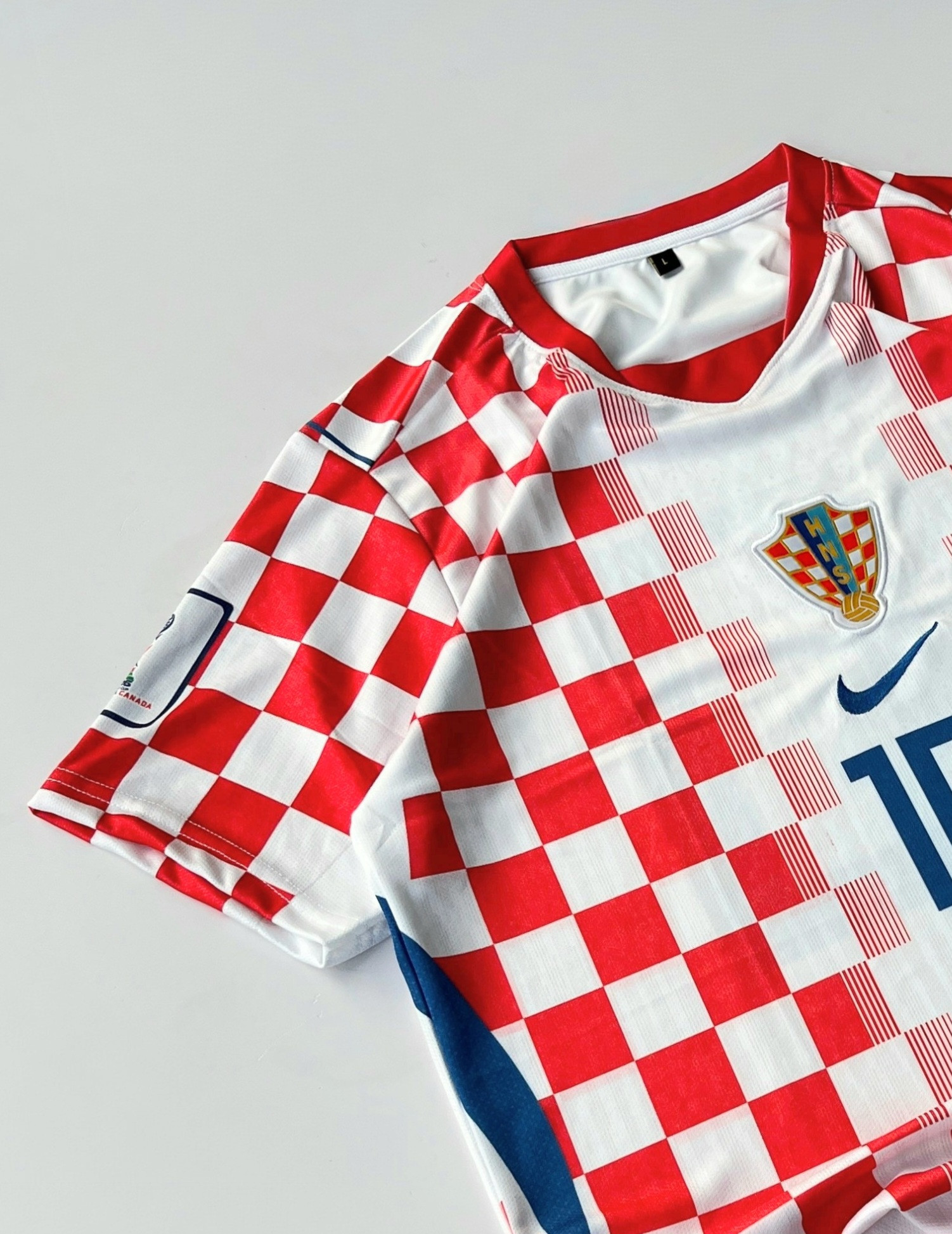 CROATIA 2026 WORLD CUP HOME KIT MODRIC (EMBROIDERY LOGOS)