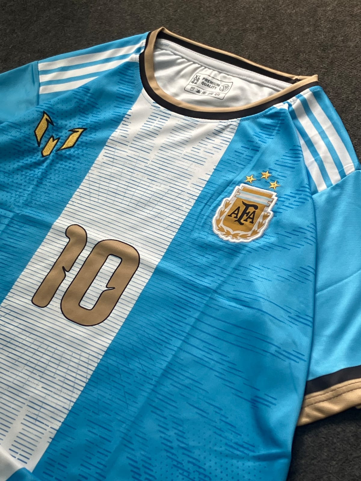 ARGENTINA 2026 FAREWELL KIT MESSI (EMBROIDERY LOGOS)
