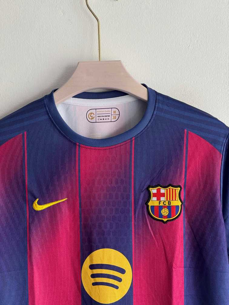 BARCELONA 2025-26 HOME GAVI (EMBROIDERY LOGOS)