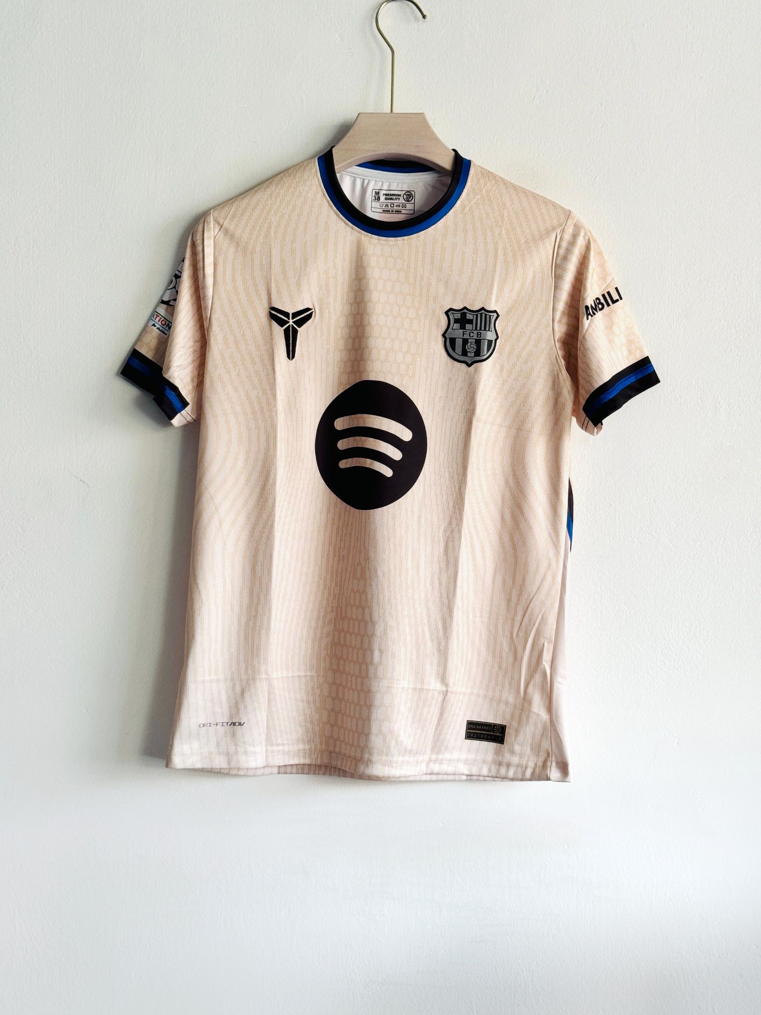 BARCELONA 2025-26 AWAY KIT LAMINE YAMAL (EMBROIDERY LOGOS)