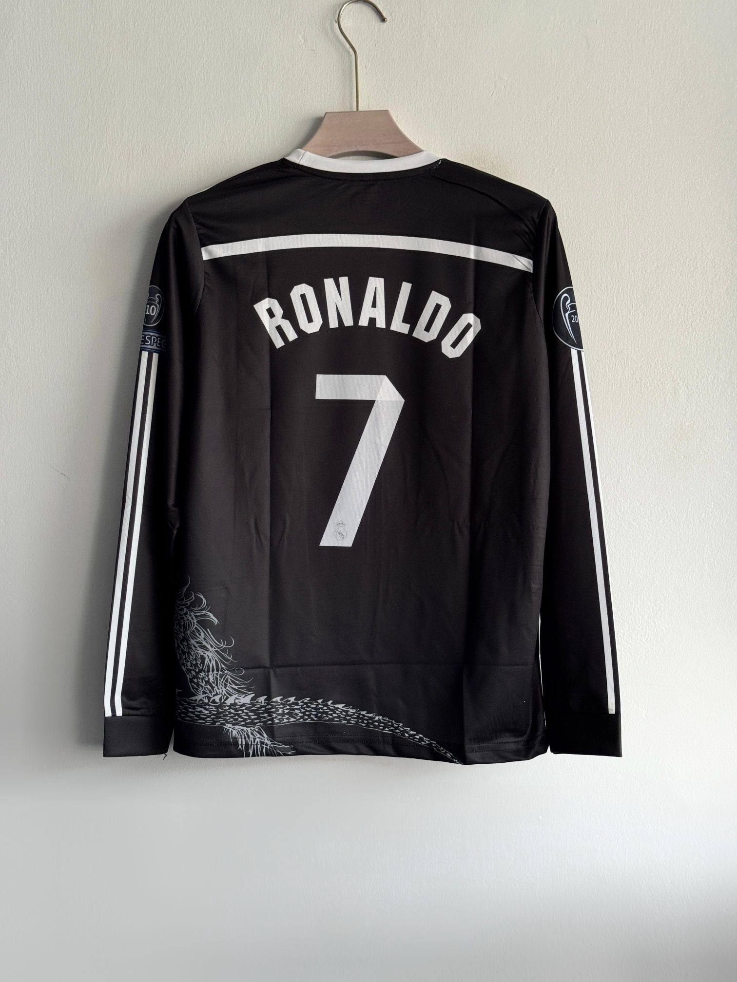 REAL MADRID DRAGON SPECIAL EDITION KIT FULL SLEEVE RONALDO (EMBROIDERY LOGOS)