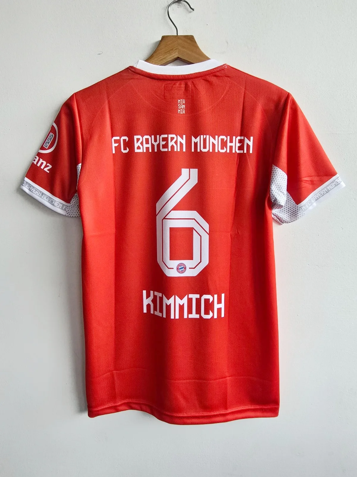 BAYERN MUNICH 2025-26 HOME KIMMICH (EMBROIDERY LOGOS)