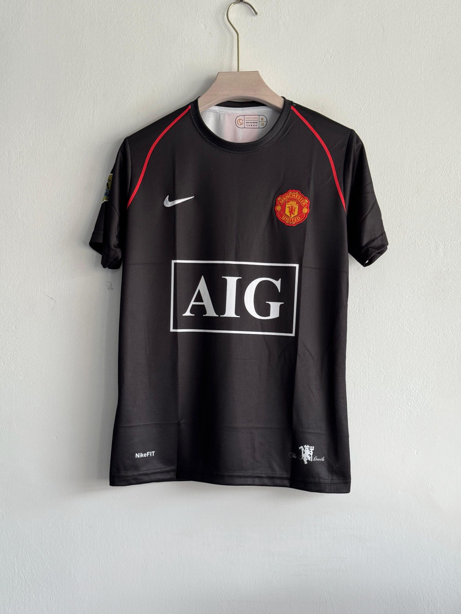 MANCHESTER UNITED RETRO 2007-08 AWAY RONALDO (EMBROIDERY LOGOS)