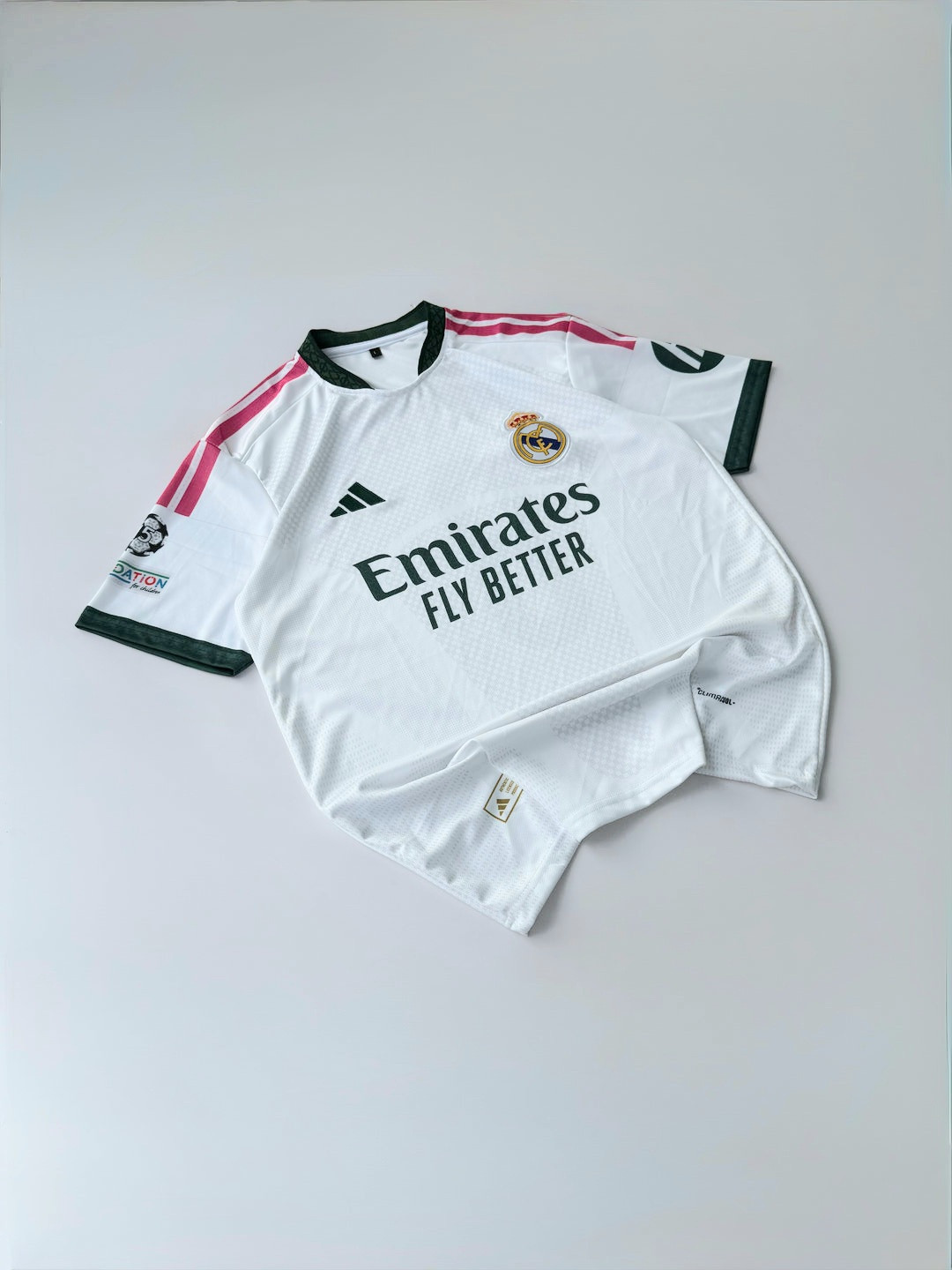 REAL MADRID 2026-27 HOME KIT MBAPPE (PREMIUM EMBROIDERY LOGOS)