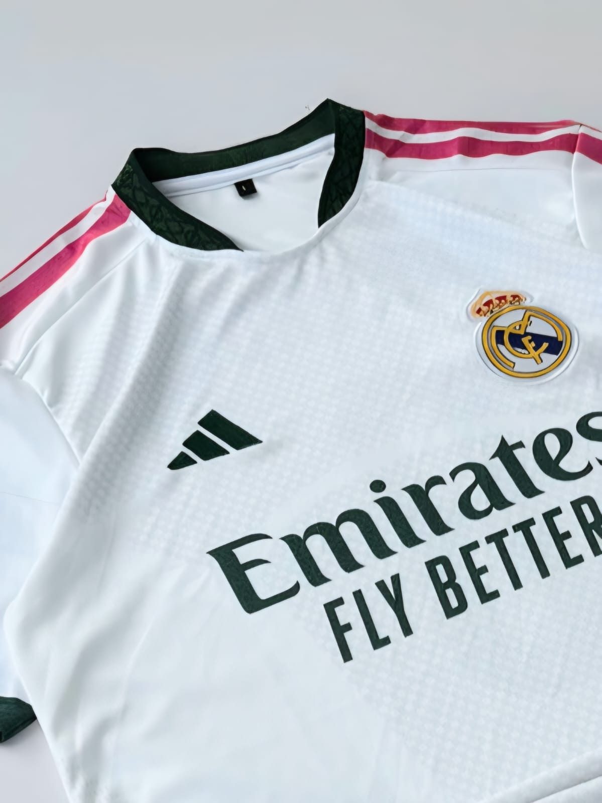 REAL MADRID 2026-27 HOME KIT MBAPPE (PREMIUM EMBROIDERY LOGOS)