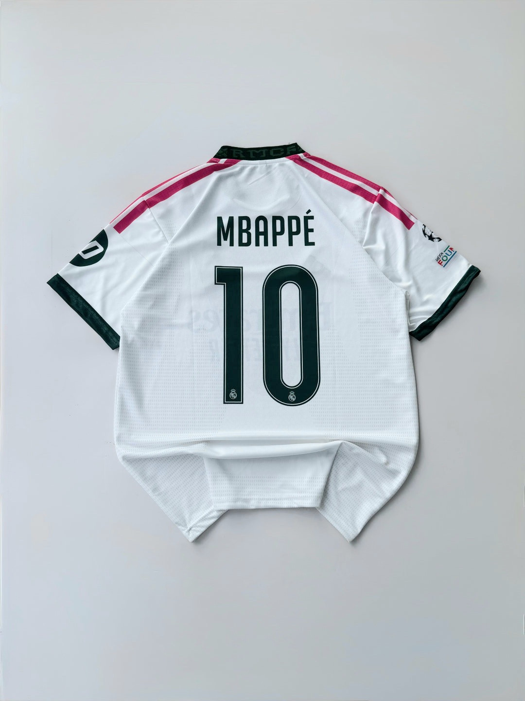 REAL MADRID 2026-27 HOME KIT MBAPPE (PREMIUM EMBROIDERY LOGOS)