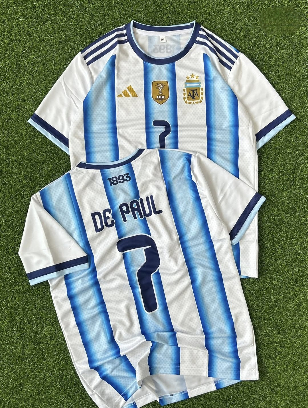 ARGENTINA 2026 WORLD CUP HOME KIT DE PAUL