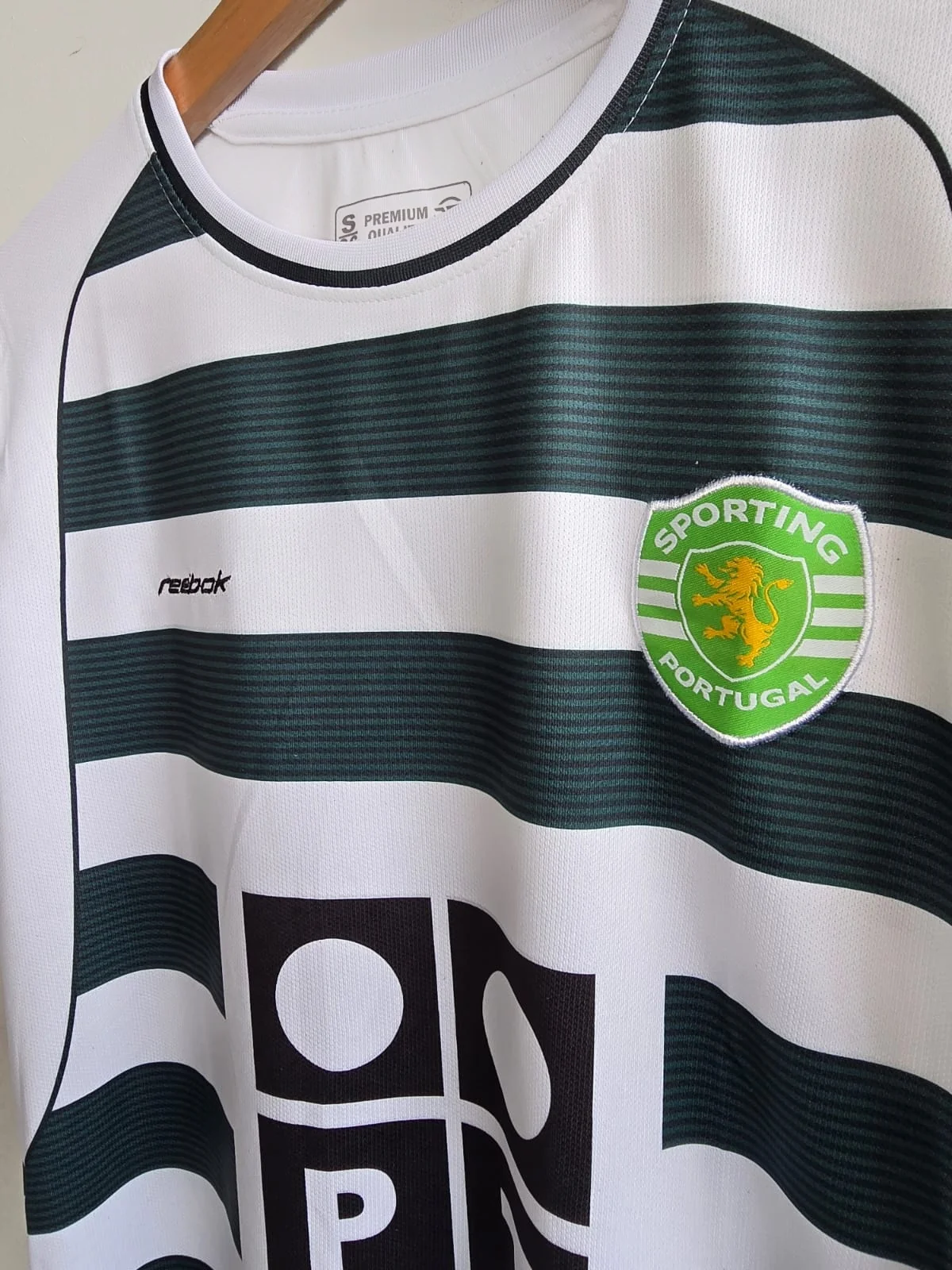 SPORTING CP RETRO 2001-03 RONALDO ( EMBROIDERY LOGOS) 