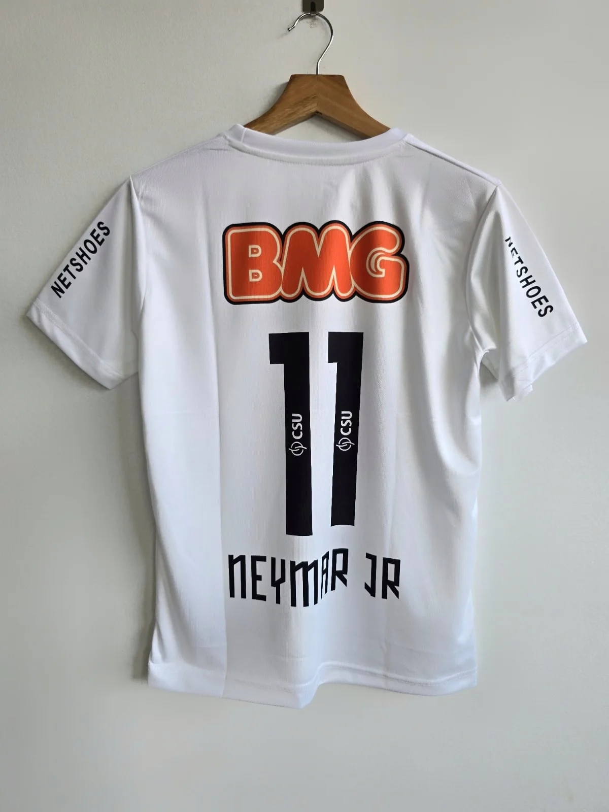 SANTOS RETRO 2012-13 HOME NEYMAR JR (EMBROIDERY LOGOS)