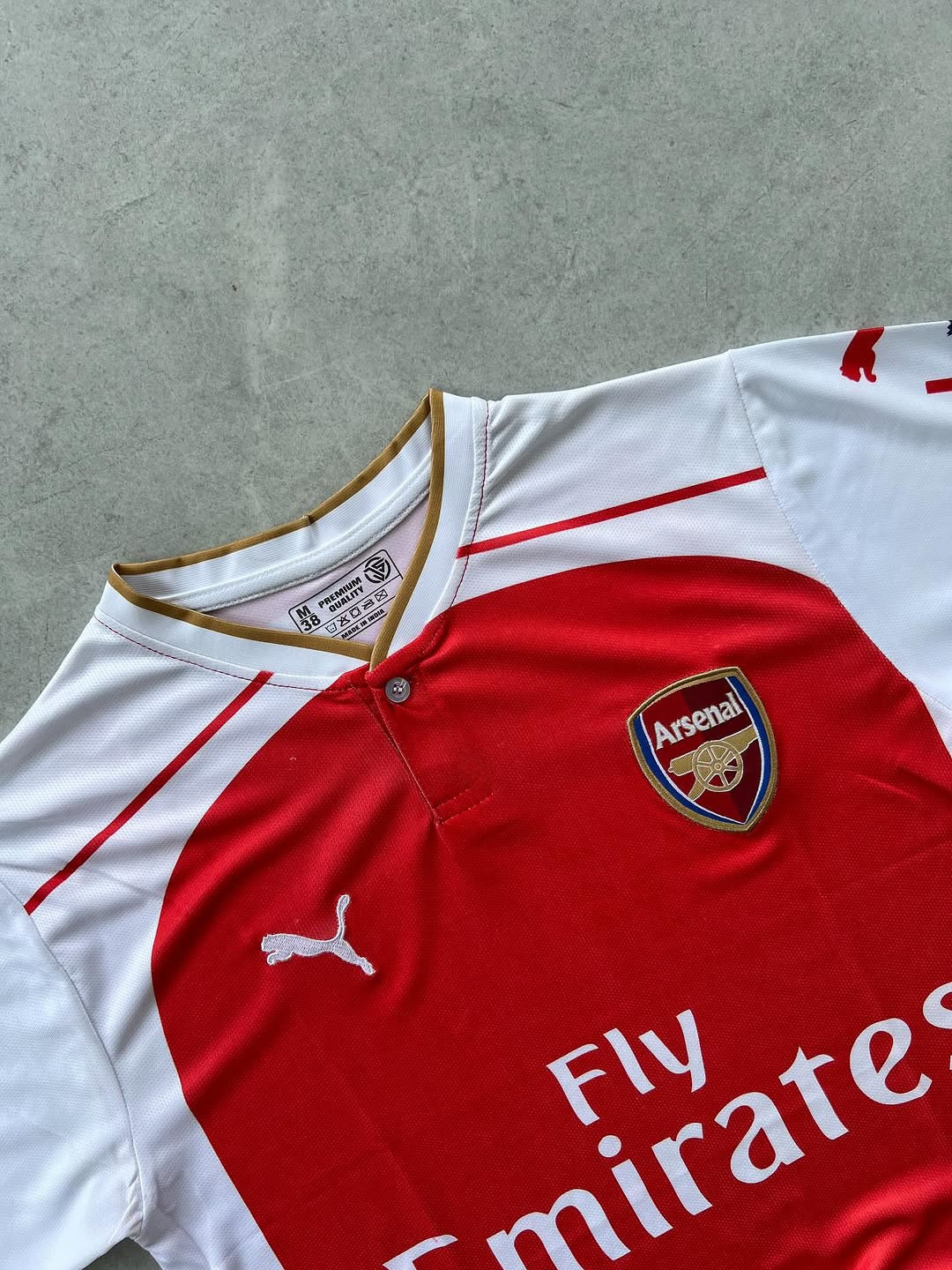 ARSENAL RETRO 2015-16 OZIL (EMBROIDERY LOGOS)