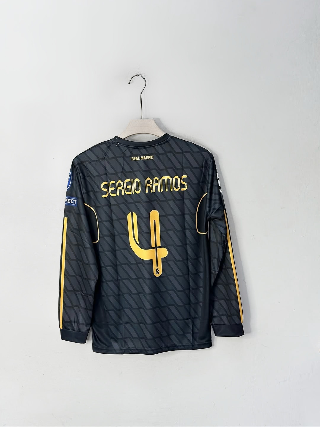 REAL MADRID RETRO 2011-12 AWAY KIT FULL SLEEVE RAMOS
