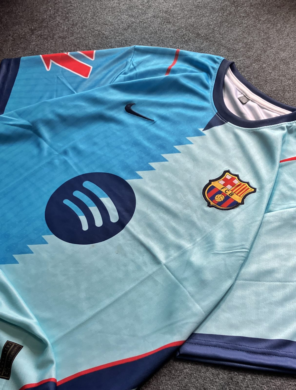 BARCELONA 2026-27 THIRD KIT YAMAL ( EMBROIDERY LOGOS)