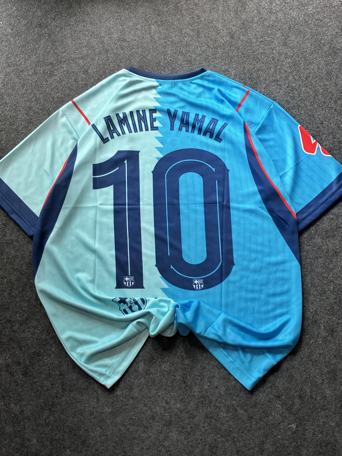 BARCELONA 2026-27 THIRD KIT YAMAL ( EMBROIDERY LOGOS)
