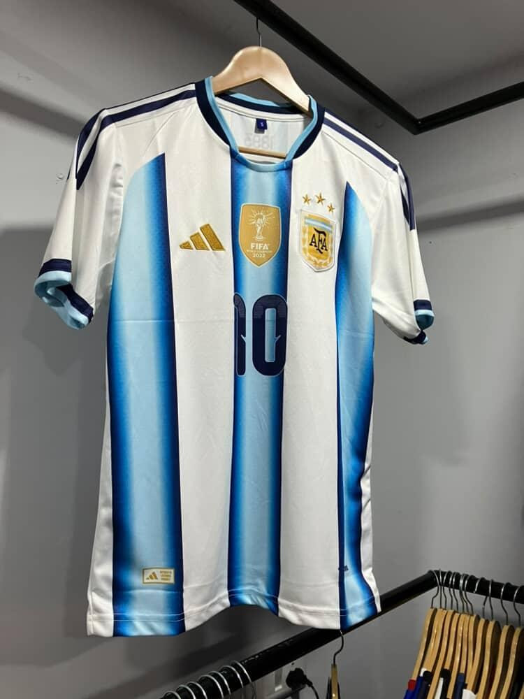 ARGENTINA 2026 WORLD CUP HOME KIT MESSI (EMBROIDERY LOGOS)