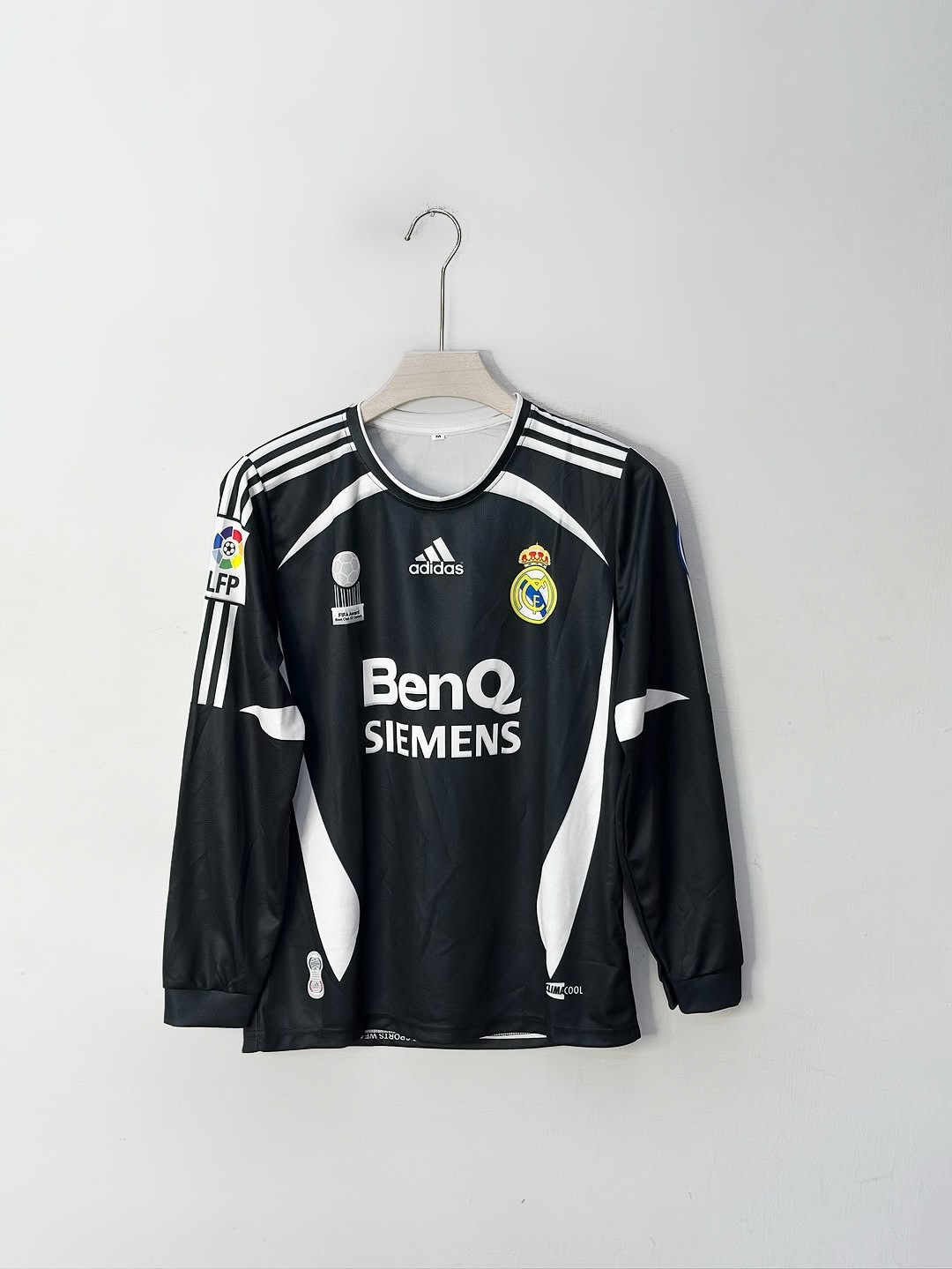 REAL MADRID RETRO 2006-07 FULL SLEEVE BECKHAM 