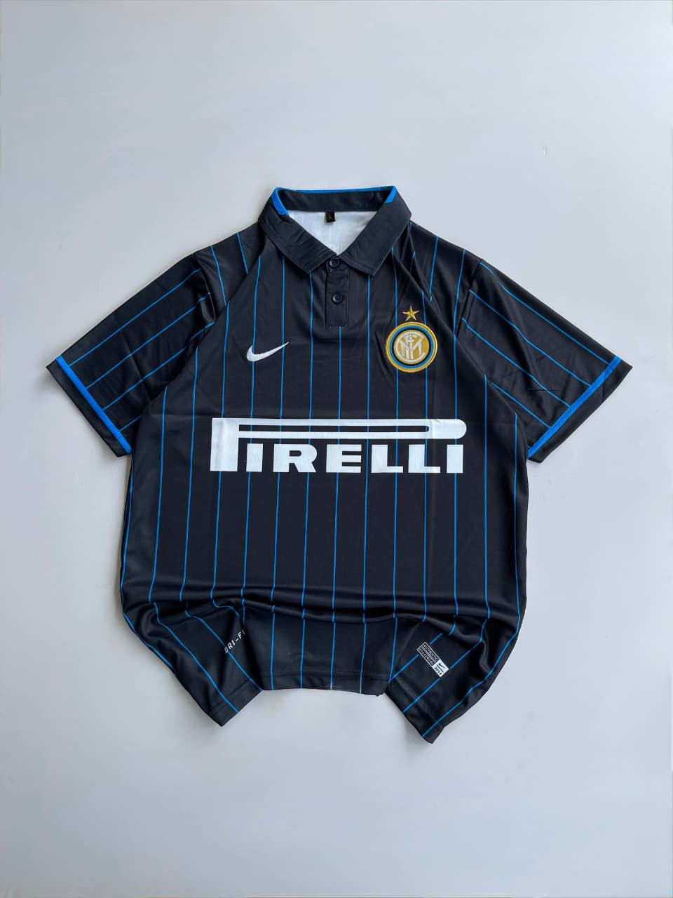 INTER MILAN RETRO 2014-15 HOME KIT COLLAR ICARDI (EMBROIDERY LOGOS)
