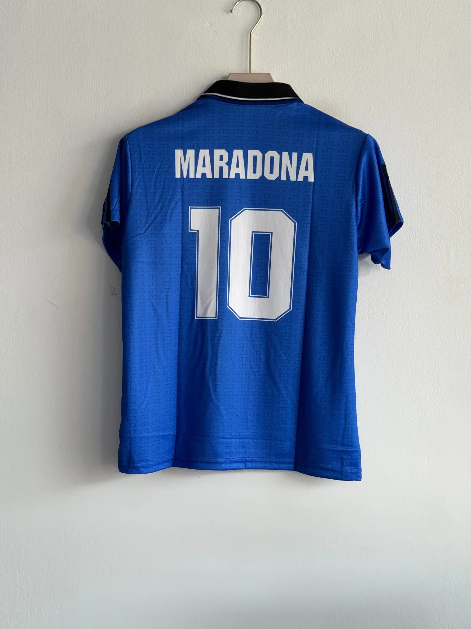ARGENTINA RETRO 1994 AWAY KIT COLLAR MARADONA (EMBROIDERY LOGOS)