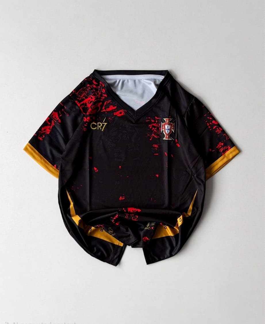 PORTUGAL SPECIAL EDITION KIT RONALDO (EMBROIDERY LOGOS)