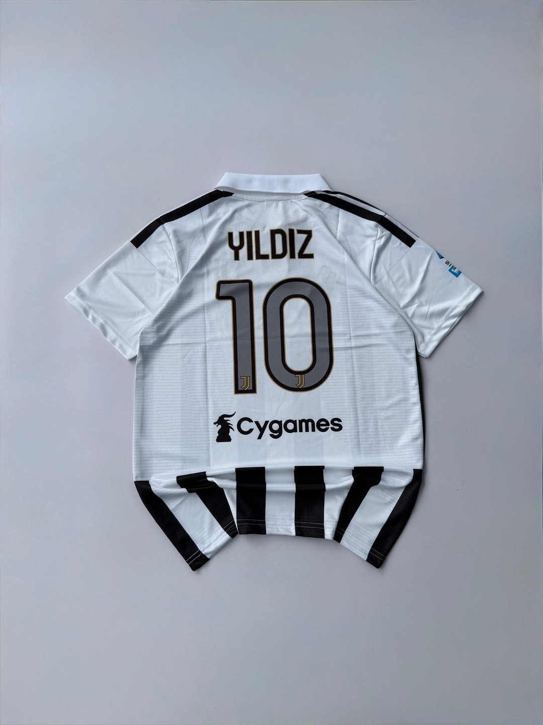 JUVENTUS 2026-27 HOME KIT COLLAR YILDIZ (EMBROIDERY LOGOS)
