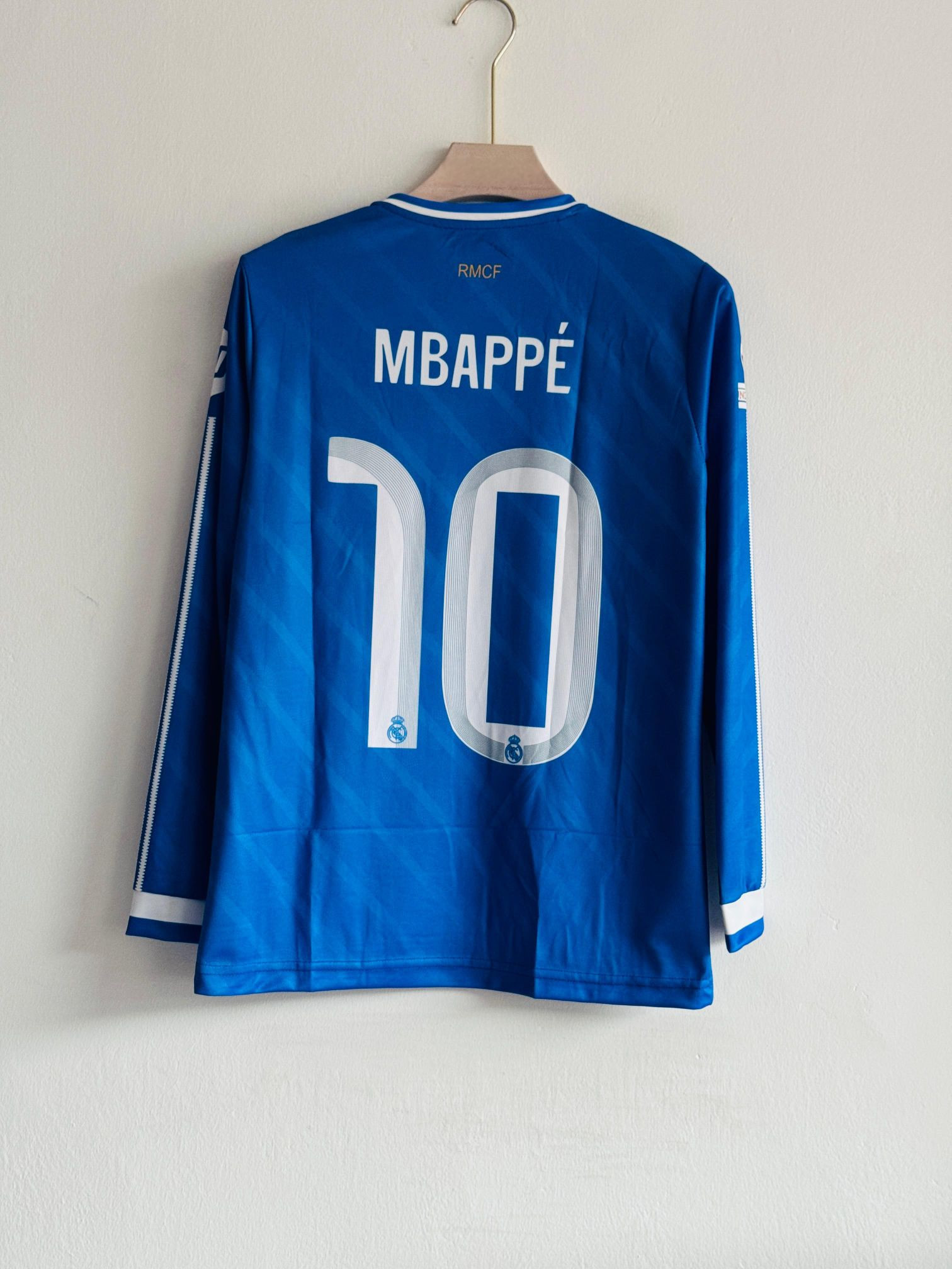 REAL MADRID 2025-26 THIRD KIT FULL SLEEVE MBAPPE (EMBROIDERY LOGOS)