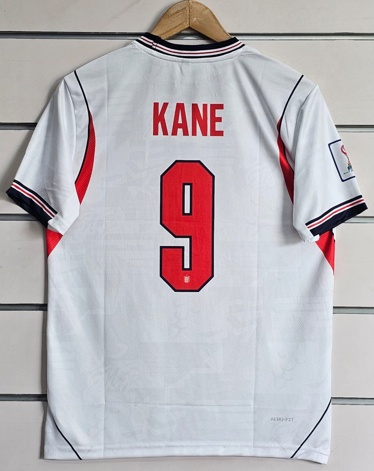 ENGLAND 2026 WORLD CUP HOME KIT KANE (EMBROIDERY LOGOS)