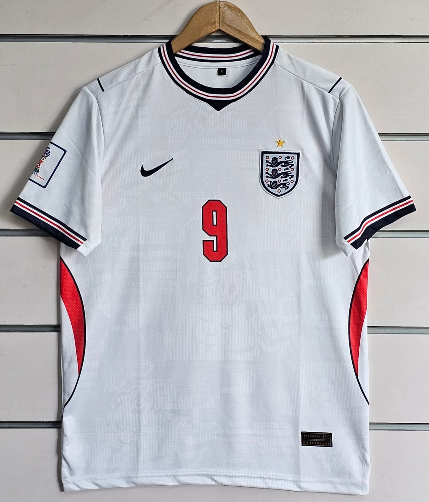ENGLAND 2026 WORLD CUP HOME KIT KANE (EMBROIDERY LOGOS)