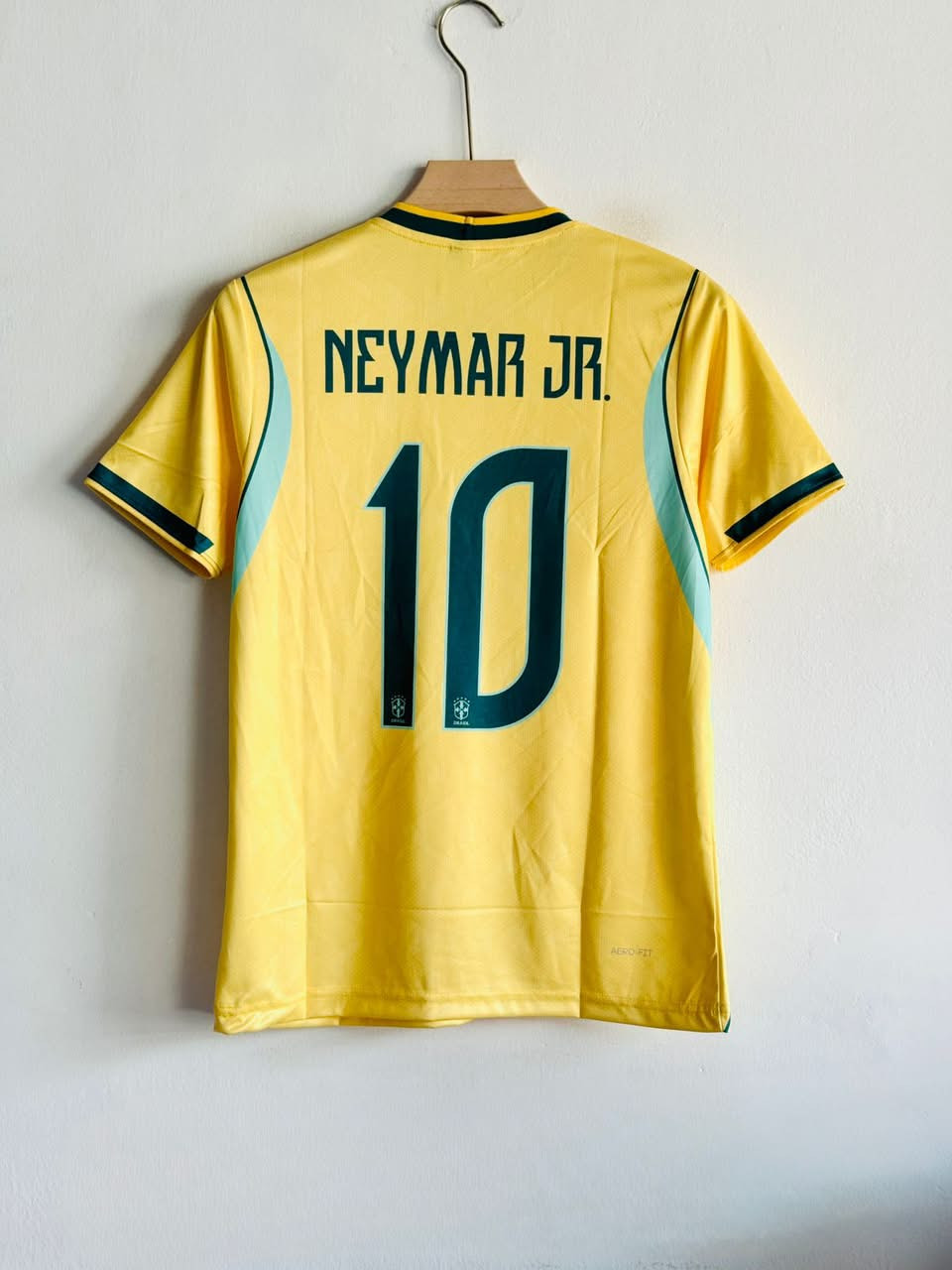 BRAZIL 2026 WORLD CUP HOME KIT NEYMAR (EMBROIDERY LOGOS)