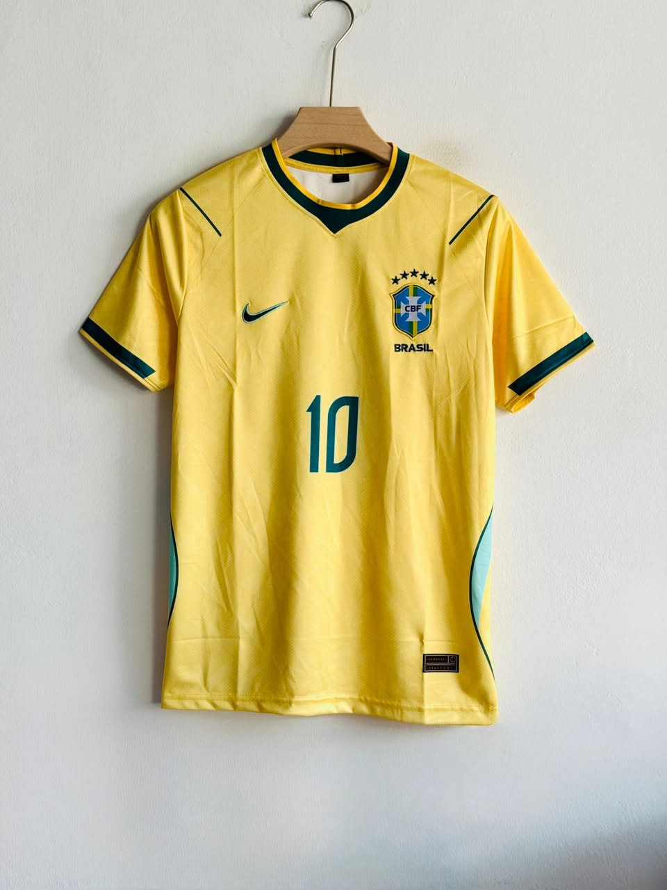 BRAZIL 2026 WORLD CUP HOME KIT NEYMAR (EMBROIDERY LOGOS)