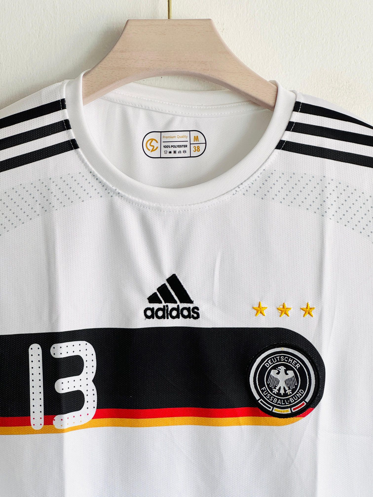 GERMANY RETRO 2008-09 HOME KIT BALLACK (EMBROIDERY LOGOS)