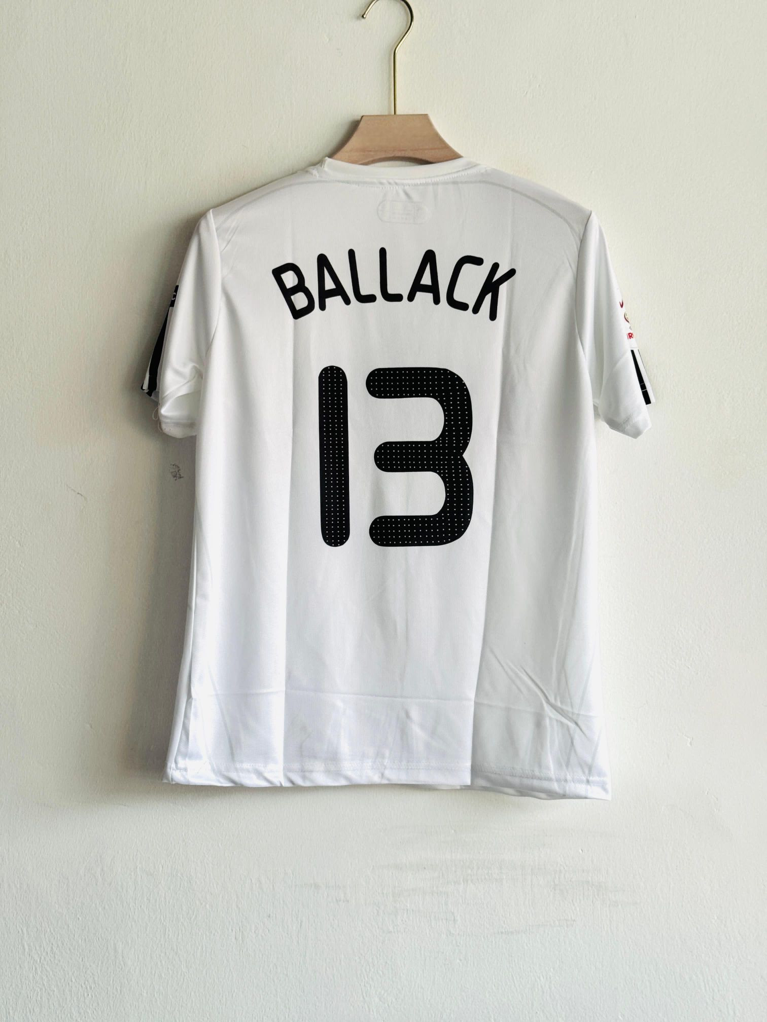 GERMANY RETRO 2008-09 HOME KIT BALLACK (EMBROIDERY LOGOS)