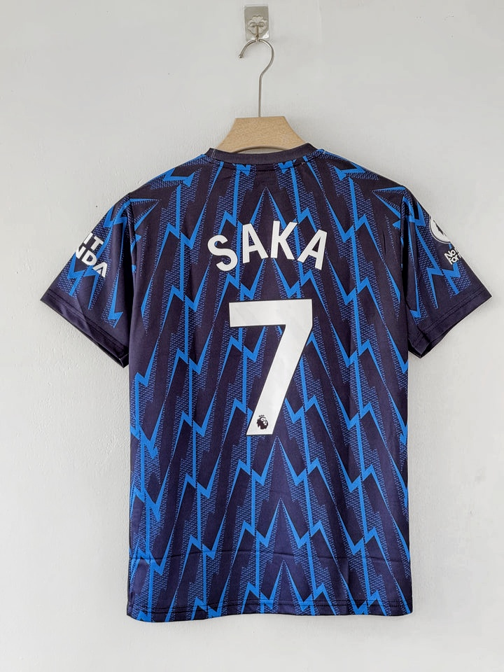 ARSENAL 2025-26 AWAY KIT SAKA (EMBROIDERY LOGOS)