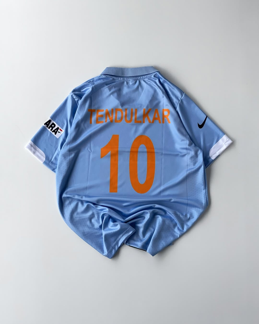 INDIA CRICKET RETRO 2007 ODI KIT COLLAR SACHIN