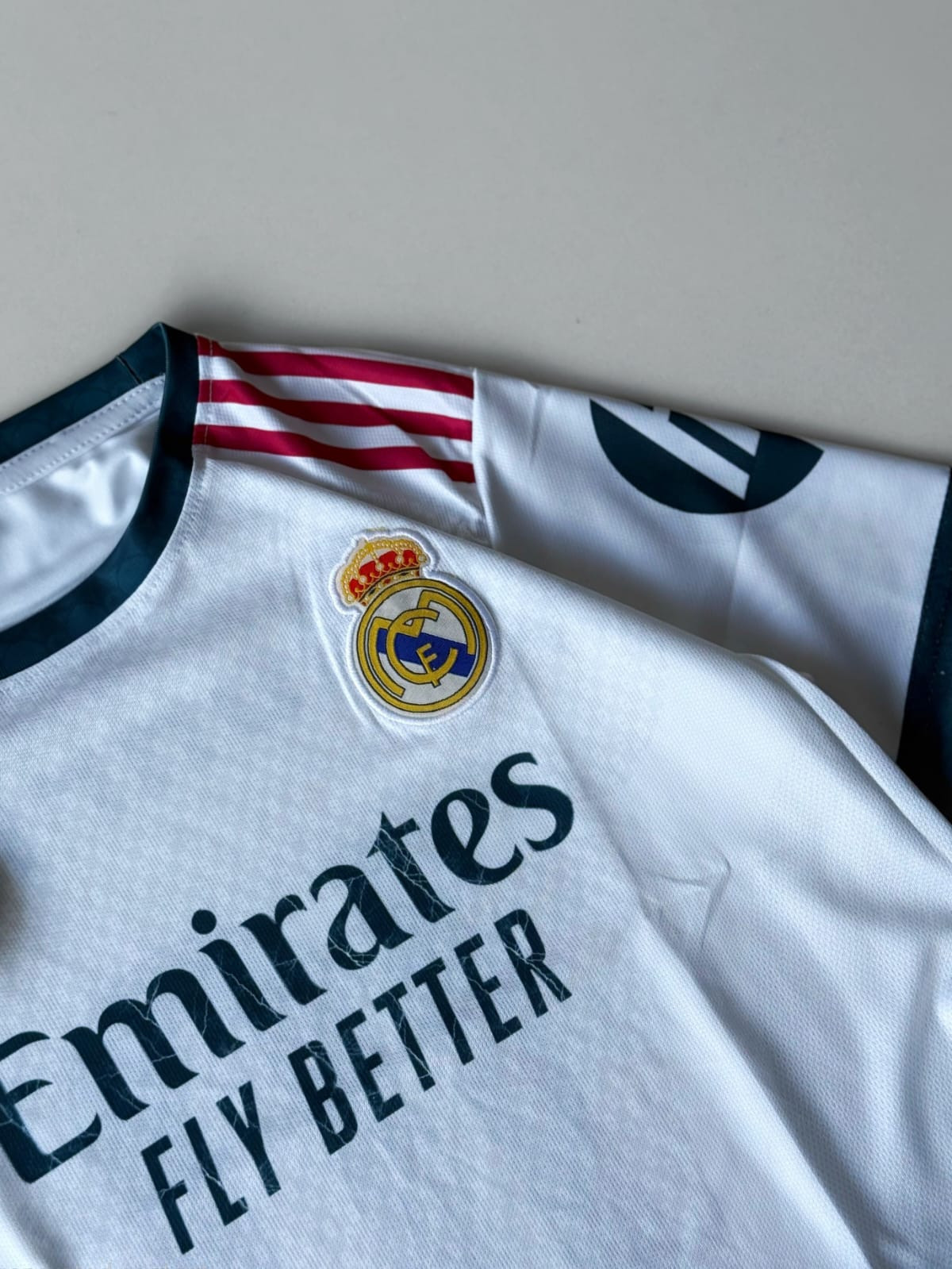 REAL MADRID 2026-27 HOME KIT BELLINGHAM  (EMBROIDERY LOGOS)